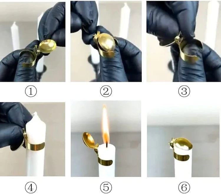 2+2 GRATIS | VintageWick™ - Automatischer Kerzenlöscher, Vintage-Kerzen-Dekor [Letzter Tag Rabatt] 2