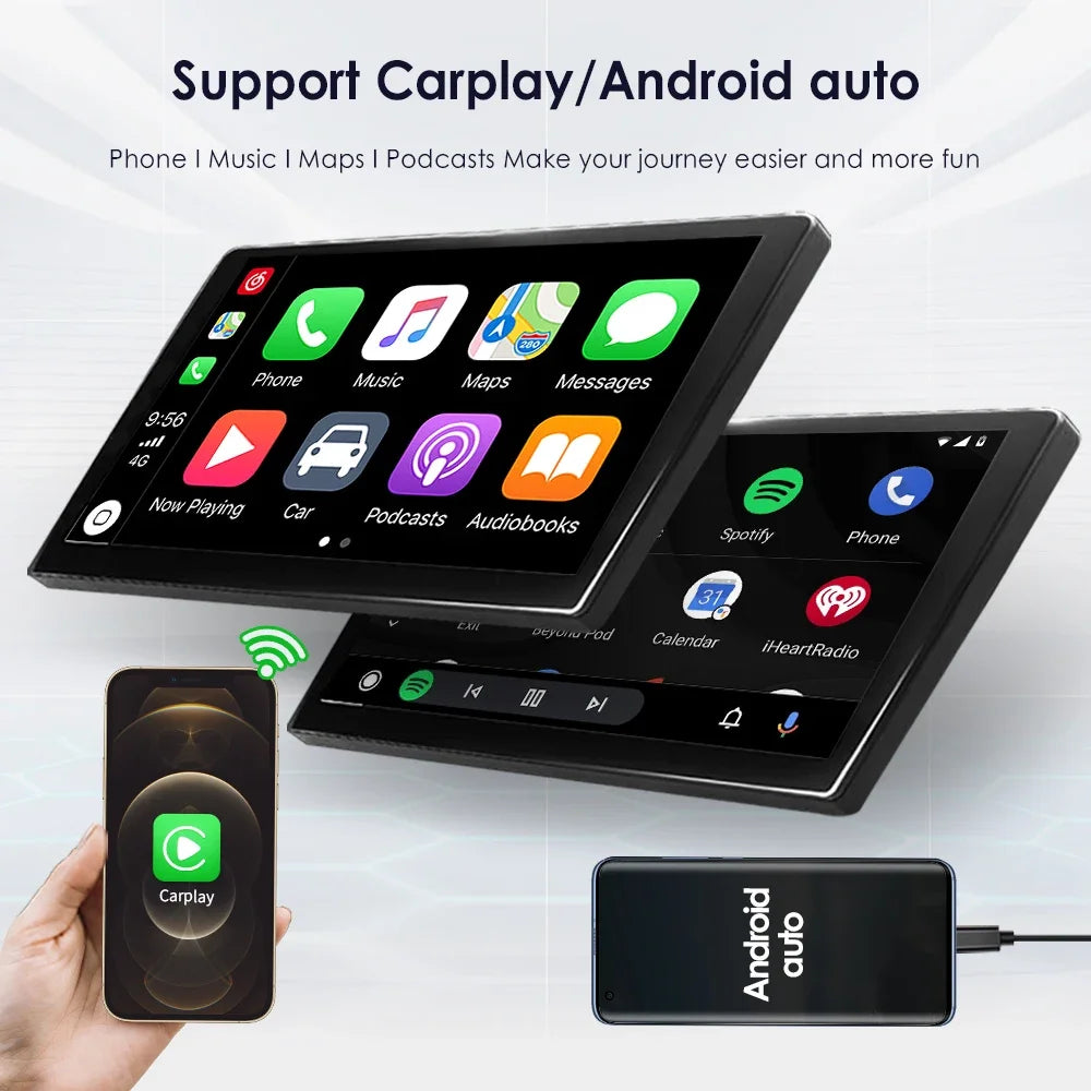 Carplay Android 12, Player Multimedia, GPS Navi