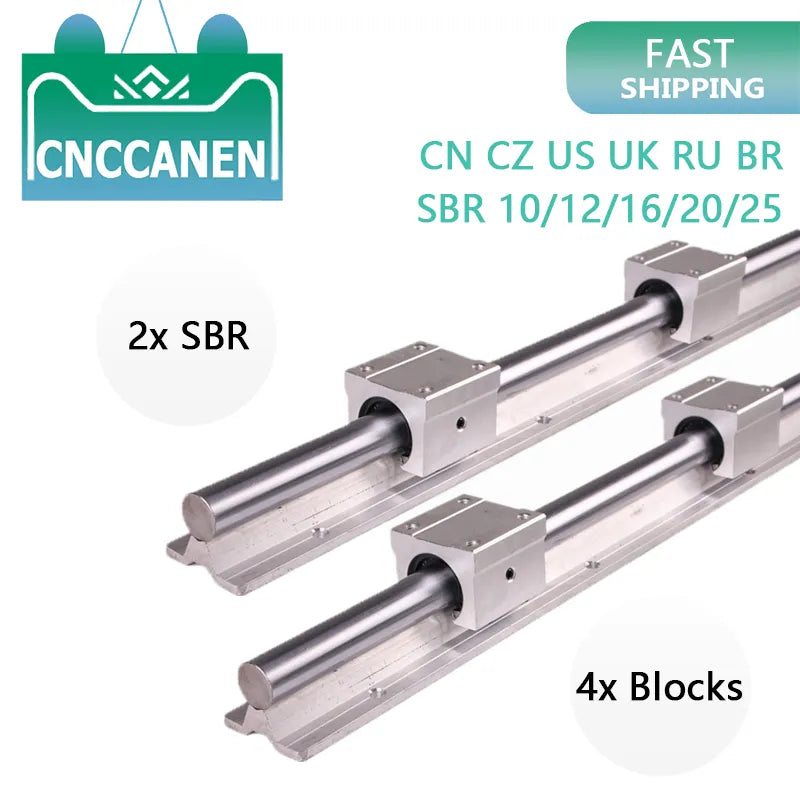 Lineaarikisko, SBR12, CNC-osat