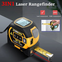 Laser Tape Measure, High-precision, Cross Line Measuring