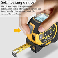 Laser Tape Measure, High-precision, Cross Line Measuring