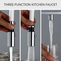 Keukenkraan, 3-weg schoon water, omgekeerde osmose technologie