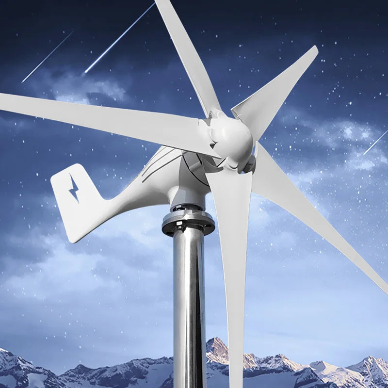 Tuuliturbiinigeneraattori, 3000W tehon ulostulo, ilmainen MPPT-ohjain