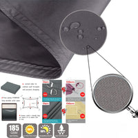 Sun Shade Sails, Waterproof, UV Block