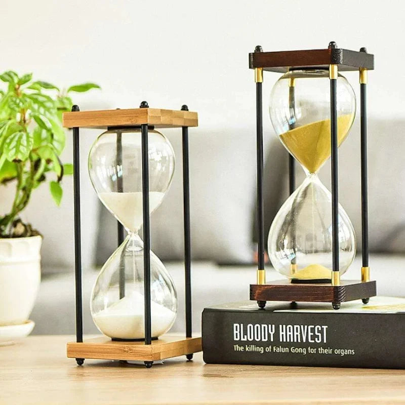 Hourglass Timer, Vintage Design, 30 Minute Countdown