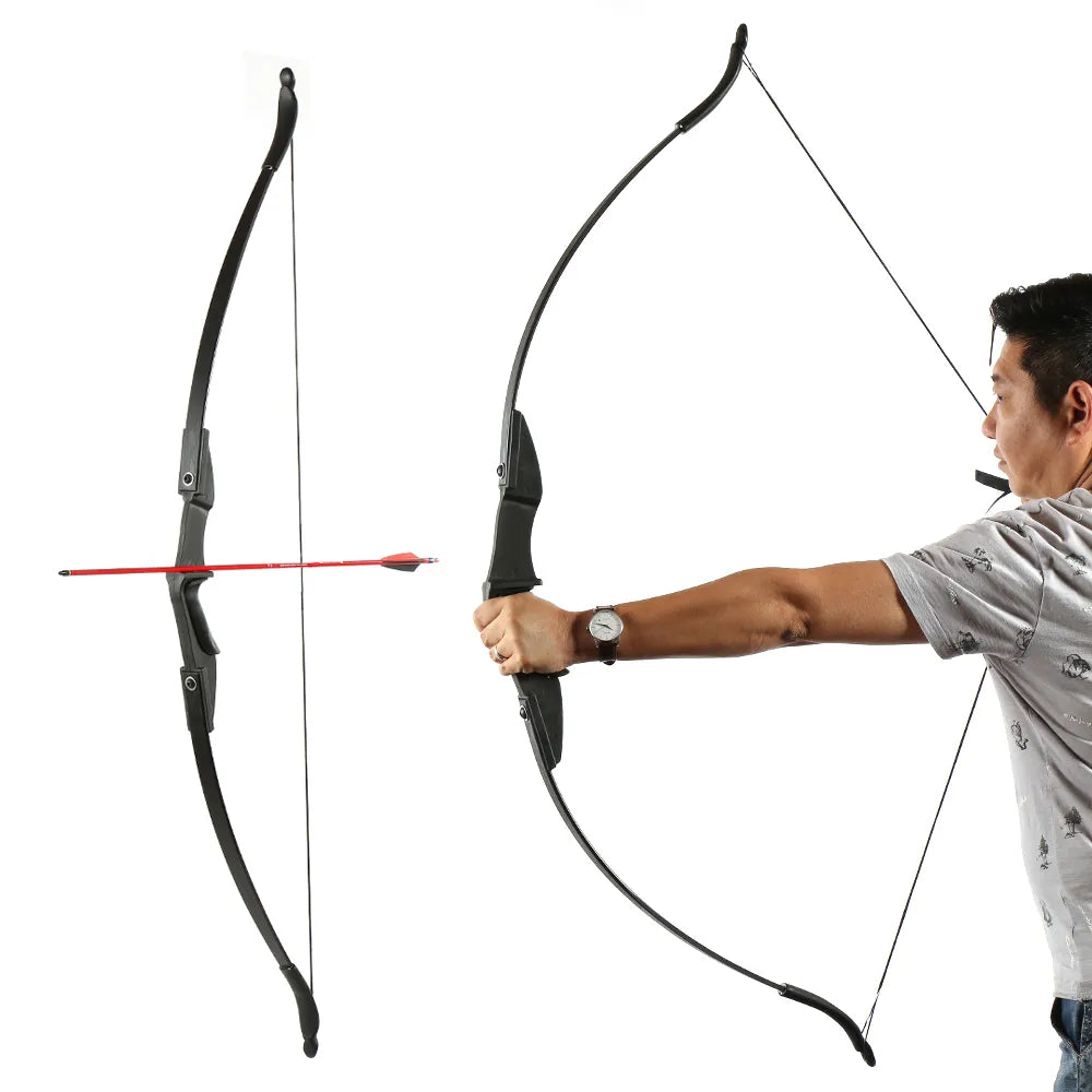 Set de Arc și Săgeți Recurve, Mână Dreaptă și Stângă, Jocuri de Tragere și Vânătoare