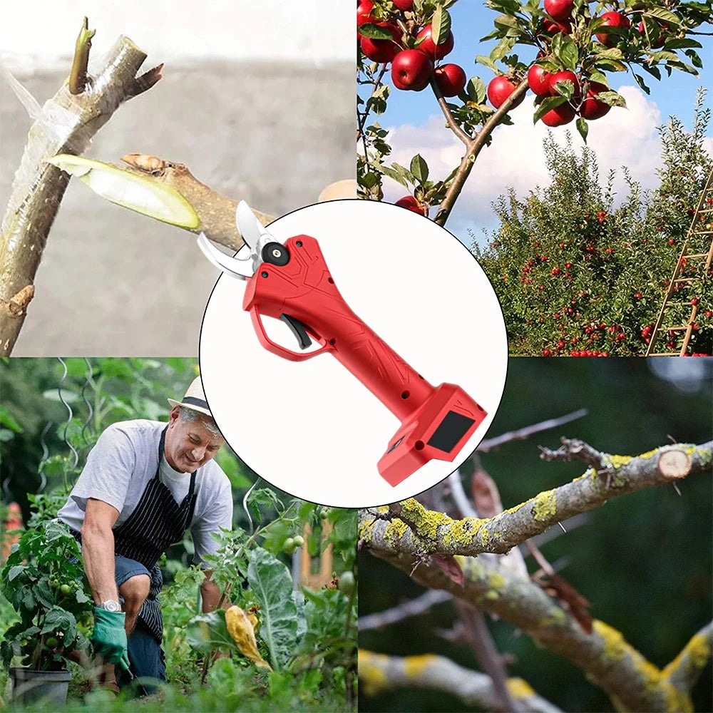 Electric Pruning Shears, Cordless, Rechargeable