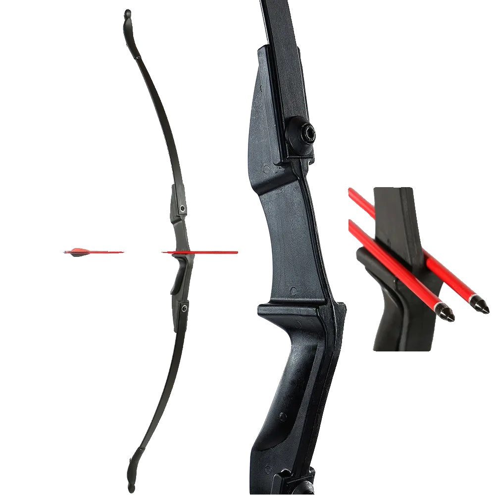 Recurve Bow and Arrows Set, Right Hand & Left Hand, Shooting & Hunting Games