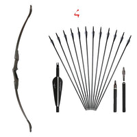 Recurve Boog en Pijlen Set, Rechterhand & Linkerhand, Schiet- en Jachtspellen