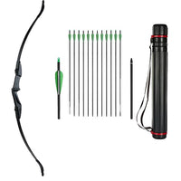 Recurve Boog en Pijlen Set, Rechterhand & Linkerhand, Schiet- en Jachtspellen