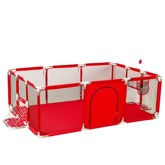 Copii Playpen, Culoare Solidă, Bariere de Siguranță