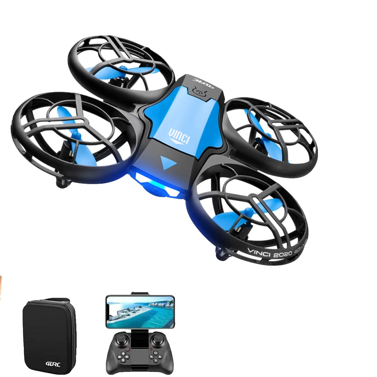 Pienikokoinen drone, 4K HD -kamera, WiFi FPV