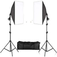 Fotobelysningssatser, Softbox-belysning, Professionellt ljussystem