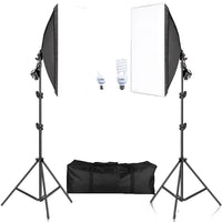 Fotobelysningssatser, Softbox-belysning, Professionellt ljussystem