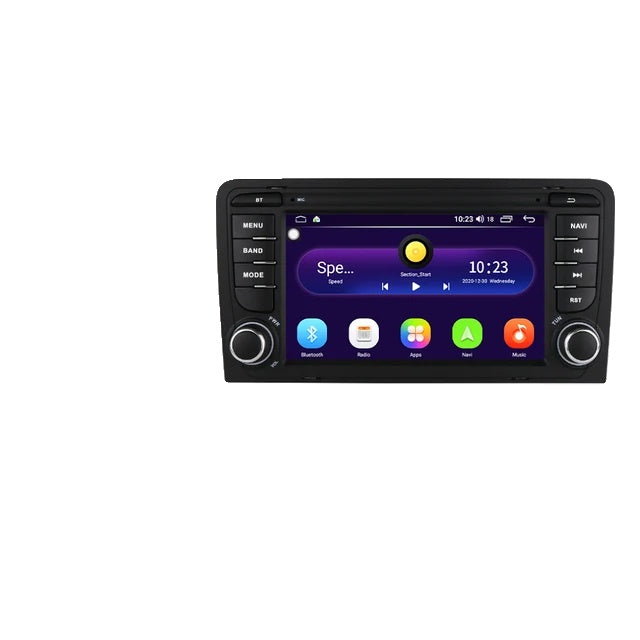 Audi A3 bilens multimediaspelare, Android 10, GPS-navigation