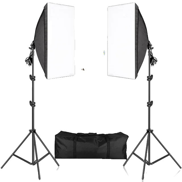 Photography Softbox, Continuous Light System, 2M Stand Tripod