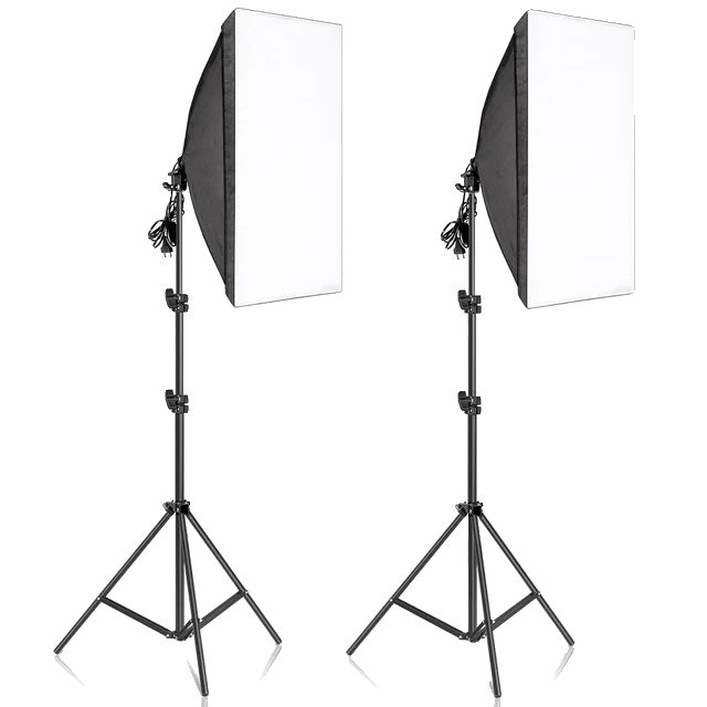 Fotografi Softbox, Kontinuerligt Lys System, 2M Stativ Tripod