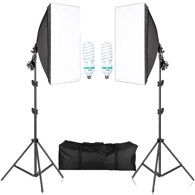 Photography Softbox, Continuous Light System, 2M Stand Tripod