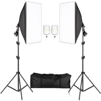 Photography Softbox, Continuous Light System, 2M Stand Tripod