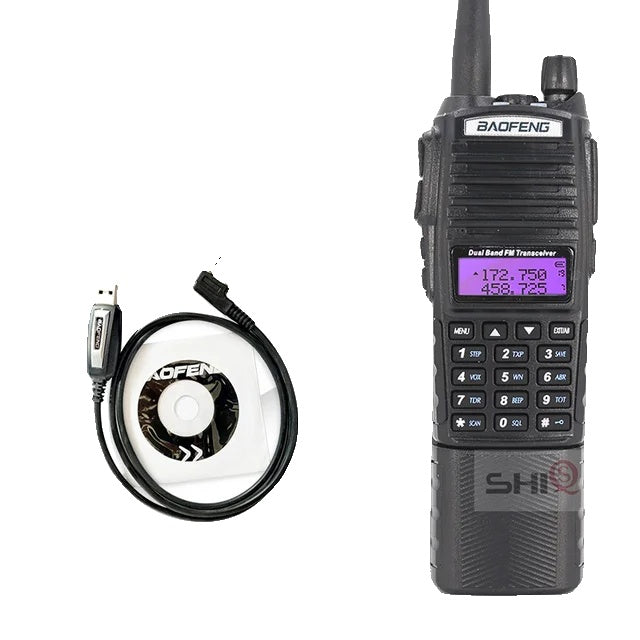 Baofeng Walkie Talkie, Extended Battery, 10 KM Range