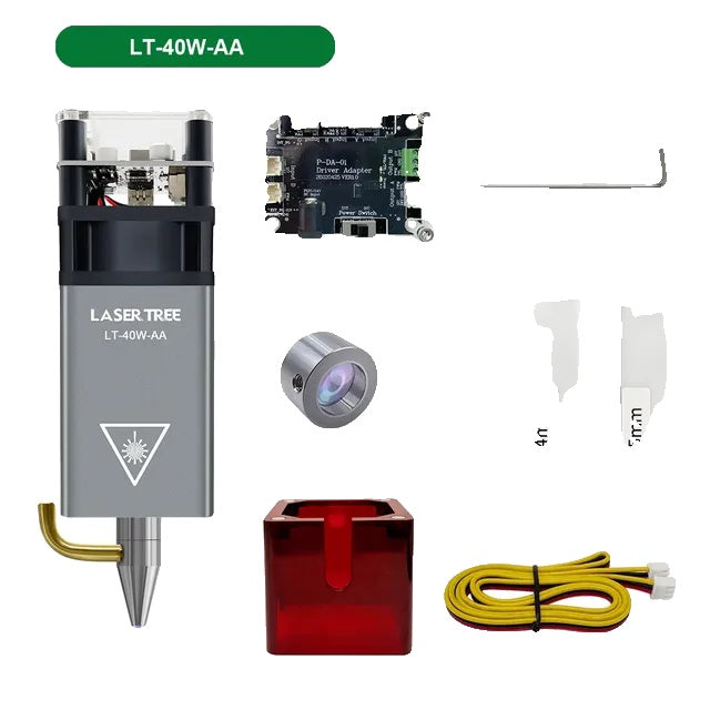 Laser Engraver Module, Air Assist, Built-in FAC, 450nm Wavelength