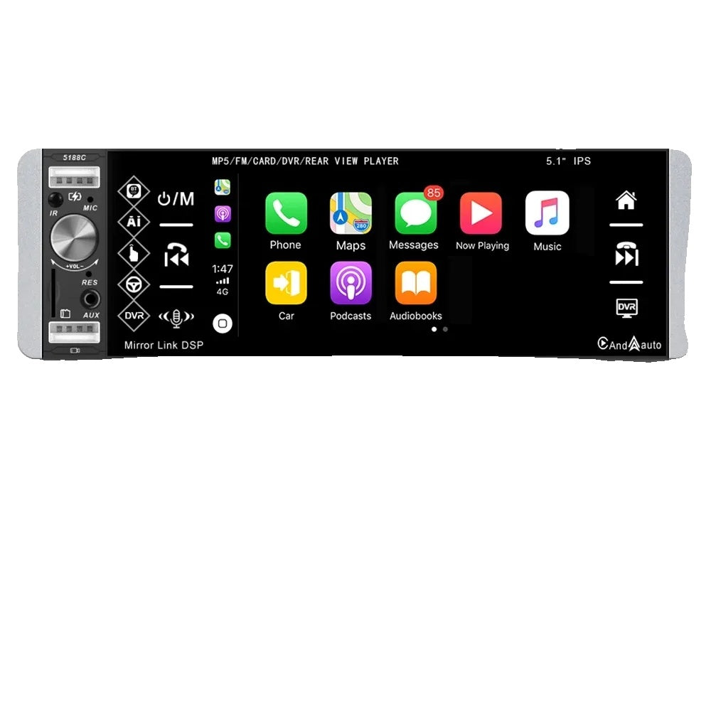 Radio auto, ecran de 51 inch, conectivitate Bluetooth