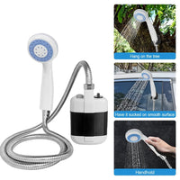 Portable Camping Shower, Rechargeable, 37V Pump