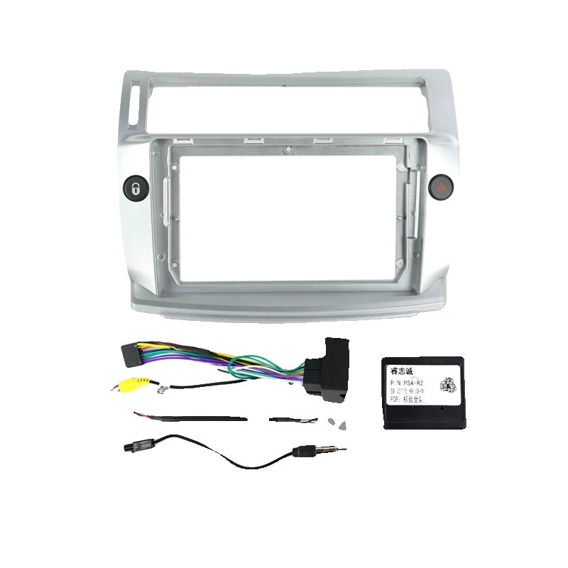 Bil Multimedia Spelare, Dash Montering Trim Kit, Citroen C-Quatre C4