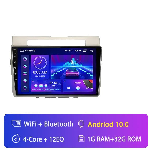 Toyota Corolla Verso AR10, Android 12, Car Radio Multimedia Player