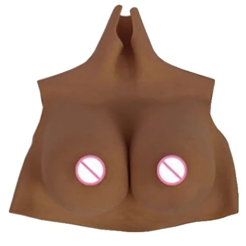 Drag Queen Breast Plate, Silicone Breast Forms, Huge Boobs