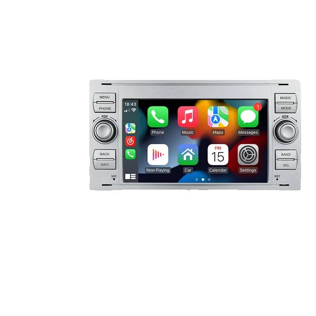 Bilradio Multimedia, Ford Focus 2 Mondeo S-max C MAX Galaxy Fiesta Kuga Transit Fusion Connect, Autoradio Carplay GPS