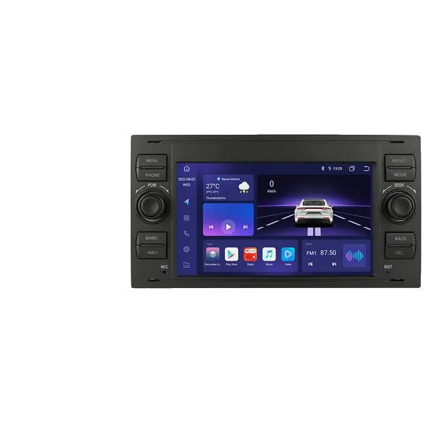 Radio auto multimedia, Ford Focus 2 Mondeo S-max C MAX Galaxy Fiesta Kuga Transit Fusion Connect, Autoradio Carplay GPS