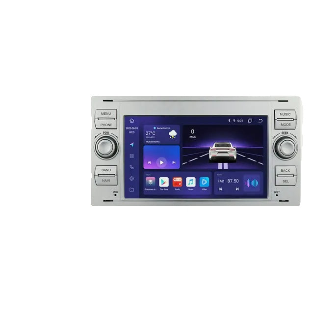 Radio auto multimedia, Ford Focus 2 Mondeo S-max C MAX Galaxy Fiesta Kuga Transit Fusion Connect, Autoradio Carplay GPS