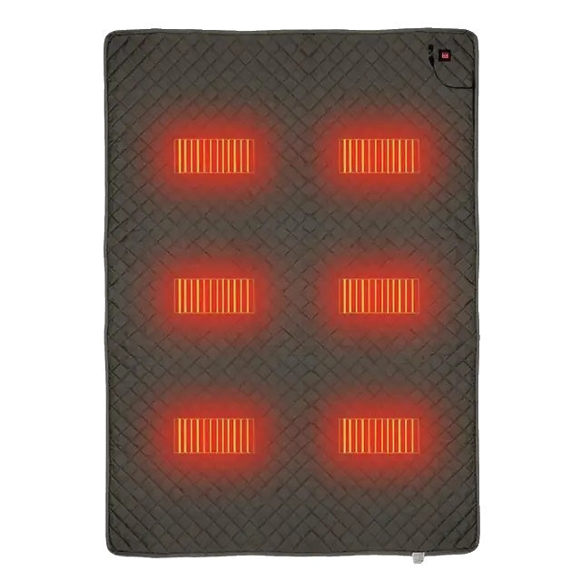 Electric Heating Blanket, 5V USB, 6 Heating Zones