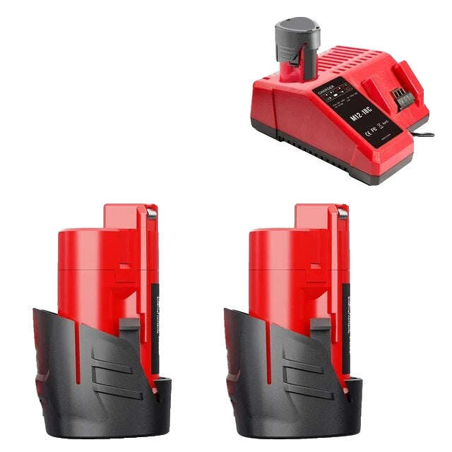 Milwaukee M12 XC Batterij, 30Ah Capaciteit, Oplaadbaar