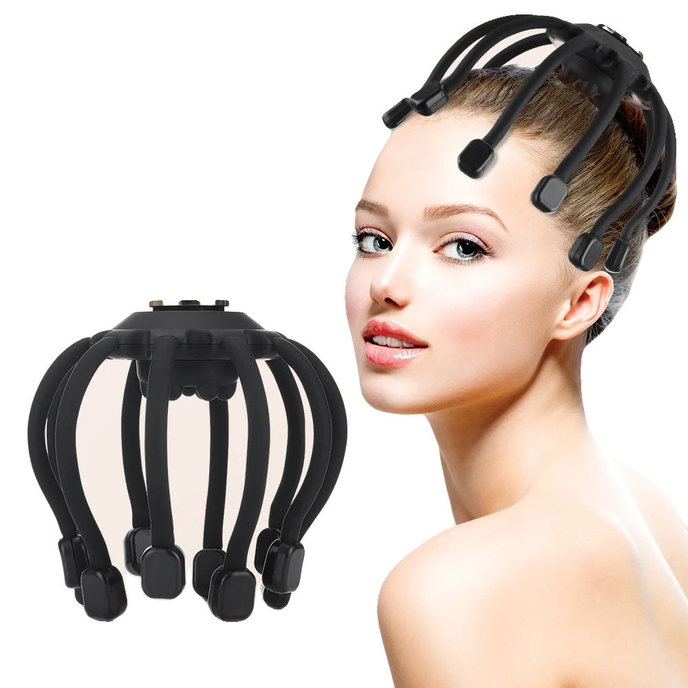 Head Scalp Massager, Stress Relief, Hair Stimulation