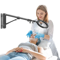 Photography Studio Wall Mount Boom Arm, 180º Flexible Rotation, Support for Camera, Mic, Softbox