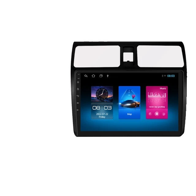 Bilradio Multimedia Afspiller, Android 12, Navigation GPS