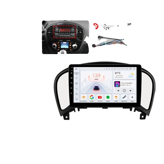 Autosoitin Android, Nissan JUKE 2010-2014, Carplay AI-ääniohjaus