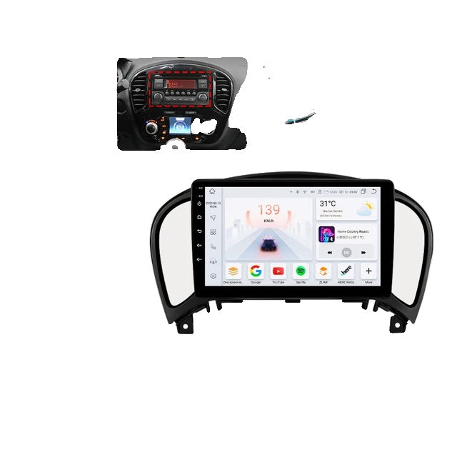 Auto Radio Android, Nissan JUKE 2010-2014, Carplay AI Stem