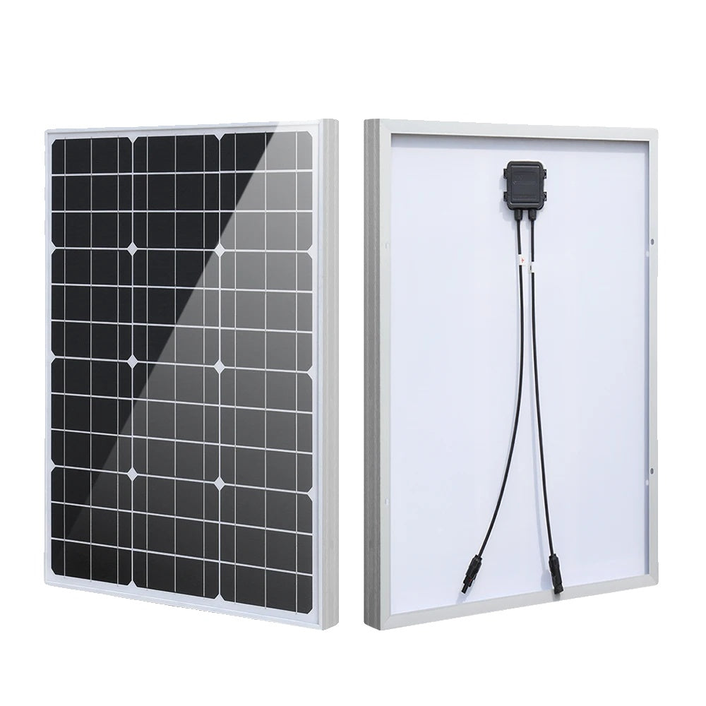 Solar Panel, 18V Monocrystalline Silicon, Waterproof