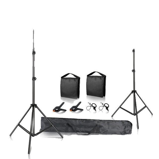 Photography Backdrop Stand, Adjustable Tripod, Chromakey Green Screen Frame Support System