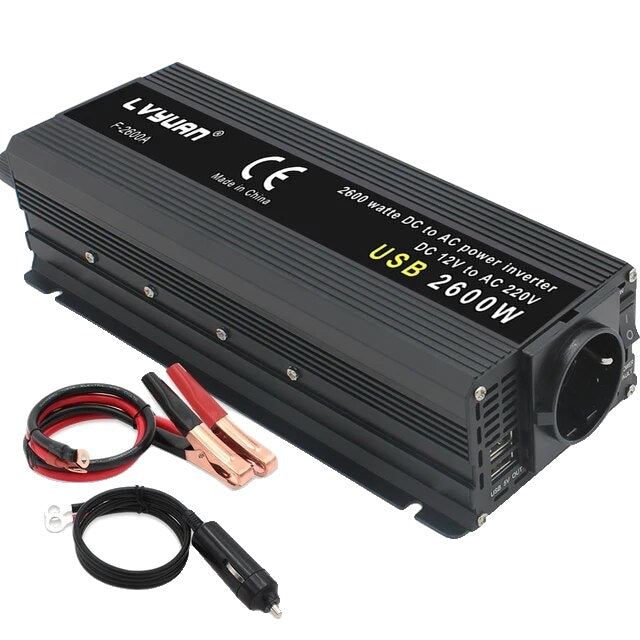 Power Inverter, 12V, 220V