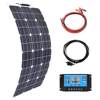 Solcelle, 200W, Fleksibelt Fotovoltaisk Panel