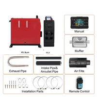 Diesel Luchtverwarmer, 12V/24V, Alles-in-één Autoverwarmer