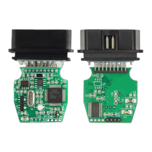 Toyota TIS Techstream OBD2-gränssnitt, FTDI-chip, Fordonsdiagnostiksupport