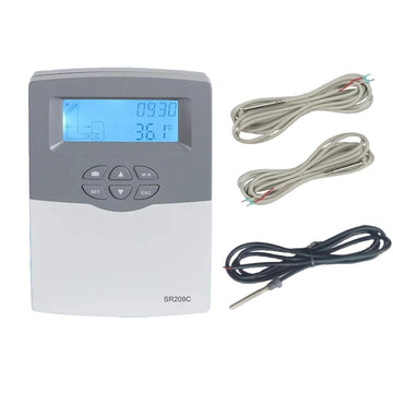 Solar Controller, 600W Power Capacity, Temperature Differential Control