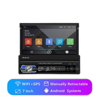 Car Radio GPS Navigation, Retractable Screen, Multimedia Player