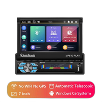 Car Radio GPS Navigation, Retractable Screen, Multimedia Player