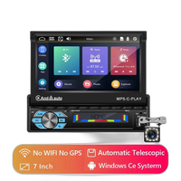 Car Radio GPS Navigation, Retractable Screen, Multimedia Player